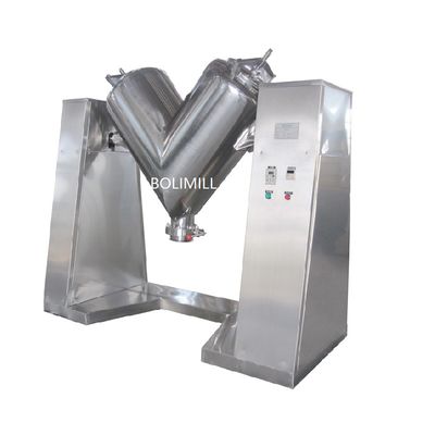 acheter Stainless Steel V Type Mixer 500L Capacity Dry Powder Blender with 3-12 r.p.m Speed and 1 Year Warranty online manufacture
