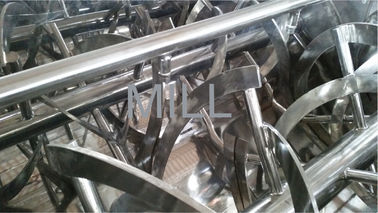 acheter 100-1000 mélangeur horizontal de mélangeur de ruban de palette de malaxeur de poudre de kg/h heure online manufacture