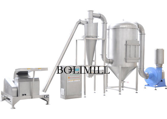 acheter Les feuilles sèches de Stevia de grande capacité saupoudrent la machine de meulage de moulin pour des genres d'épices online manufacture