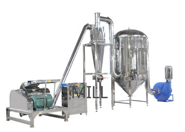 1000kg/h herbal spices powder hammer mill with cyclone grinder machine