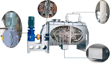 Multifunctional Premixed Ribbon Blender Mixer Machine , Ribbon Blender For Powder Mixing