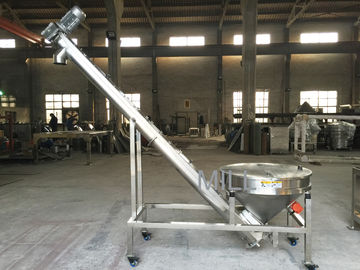 Food Spiral Hopper Powder Screw Conveyor Chemical Food Pharmaceutical Line