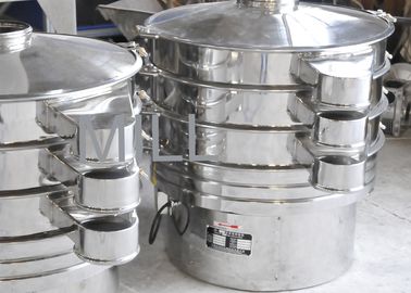 Low Noise Level Industrial Powder Sifter , Powder Sifting Machine Filter Sieve