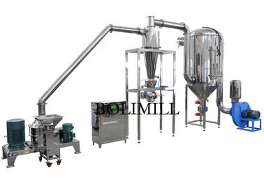 Foodstuff Dust Collecting 400Kg/H Spice Grinding Machine