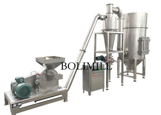 Dry Cassava 1400rpm 100kg/H Fine Powder Grinding Machine