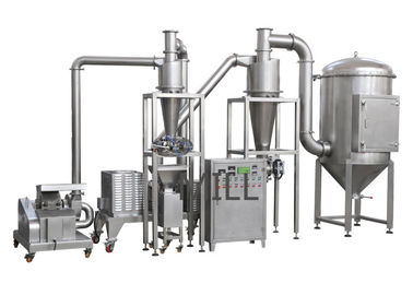 Poudre de piments rouge faisant la machine poivrer l'installation de gisement d'épice de safran des indes