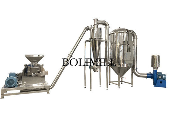 Le manioc sec 1400rpm 100kg/H saupoudrent très bien la machine de meulage
